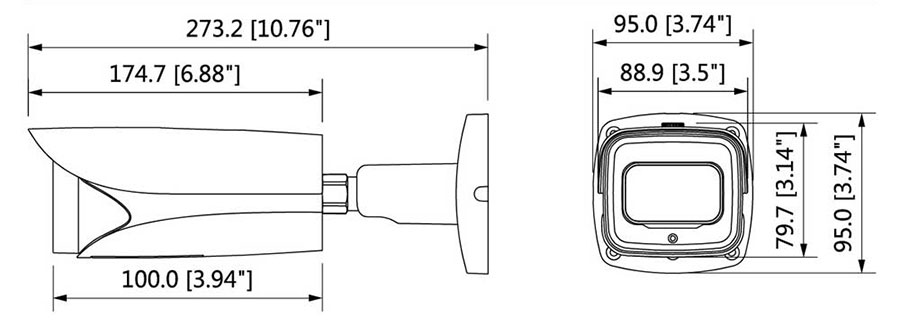مشخصات دوربین مداربسته تحت شبکه داهوا مدل DAHUA DH-IPC5831EP-ZE