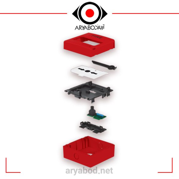 شستی اعلام حریق زیتکس مدل ZITEX ZI-CP 95 - Image 2