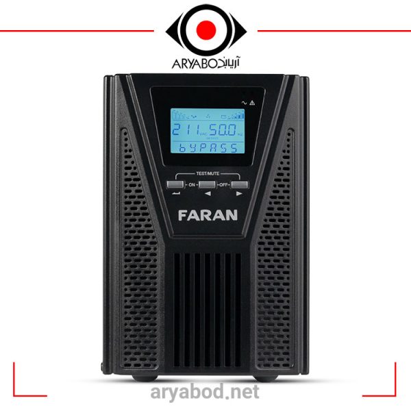 یو پی اس آنلاین 1 کاوا فاران بدون باتری مدل UPS FARAN ONLINE Titan Plus 1 kVA - Image 2