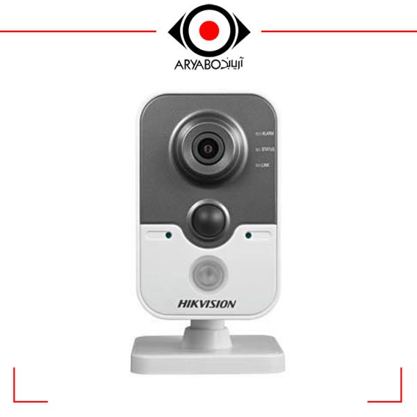 محصول دوربین مداربسته تحت شبکه هایک ویژن مدل HIKVISION-IP 2442FWD-IW یک دوربین مداربسته مکعبی شکل , مموری خور و مقرون به صرفه است.