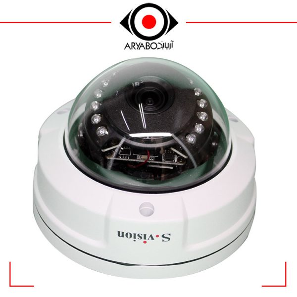 محصول دوربین مداربسته دام اس ویژن مدل Svision J-8261S یک دوربین دام 2.1 مگاپیکسل دارای لنز 3.6 mm مدل s.vision AHD Dame Camera J-8261S