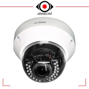 محصول دوربین مداربسته دام اس ویژن مدل Svision J-8261VT یک دوربین دوربین دام اس ویژن 2 مگاپیکسل با لنز 2.8-12 mm s.vision AHD Dome Camera J-8261VT