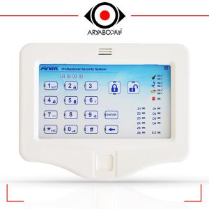 کیپد لمسی آنیک مدل K910 | کیپد تاچ آنیک K910 سیستم اعلام سرقت (H-ARM) و قابلیت نیمه مسلح (DISARM) غیر مسلح ،(ARM) قابلیت مسلح کردن دزدگیر
