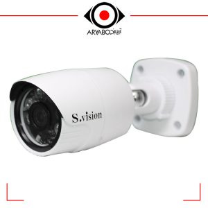 محصول دوربین مداربسته AHD اس ویژن مدل Svision J-2816Z یک دوربین بولت اس ویژن 2.1 مگاپیکسل مدل s.vision AHD Bullet Camera J-2816Z