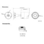 مشخصات دوربین مداربسته تحت شبکه هایک ویژن HIKVISION DS-2CD2043G0-I