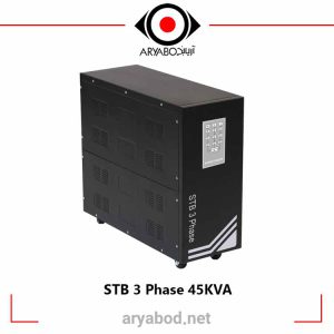 مشخصات استابلایزر سه فاز هژیر صنعت مدل STB 3 Phase 45KVA