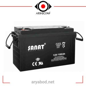 باتری صنعت مدل 12v100Ah