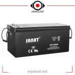 باتری صنعت مدل 12v200Ah