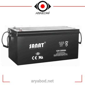باتری صنعت مدل 12v200Ah
