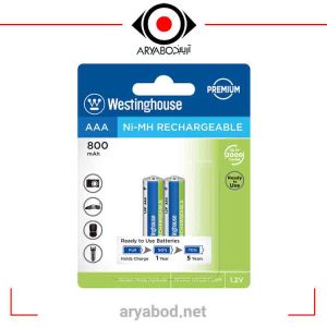 باتری نیم قلمی قابل شارژ WestingHouse ظرفیت 800 میلی آمپر ساعت