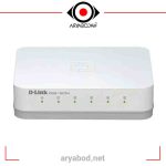 سوییچ شبکه دسکتاپ 5 پورت گیگابیتی دی لینک مدل D-LINK DGS-1005A