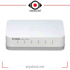 سوییچ شبکه دسکتاپ 5 پورت گیگابیتی دی لینک مدل D-LINK DGS-1005A